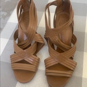 Tory Burch Tan Heels